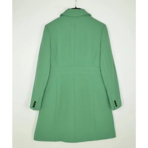 J Crew Double Cloth Italian Wool Classic Lady Day Coat with Thinsulate - Picture 3 of 8